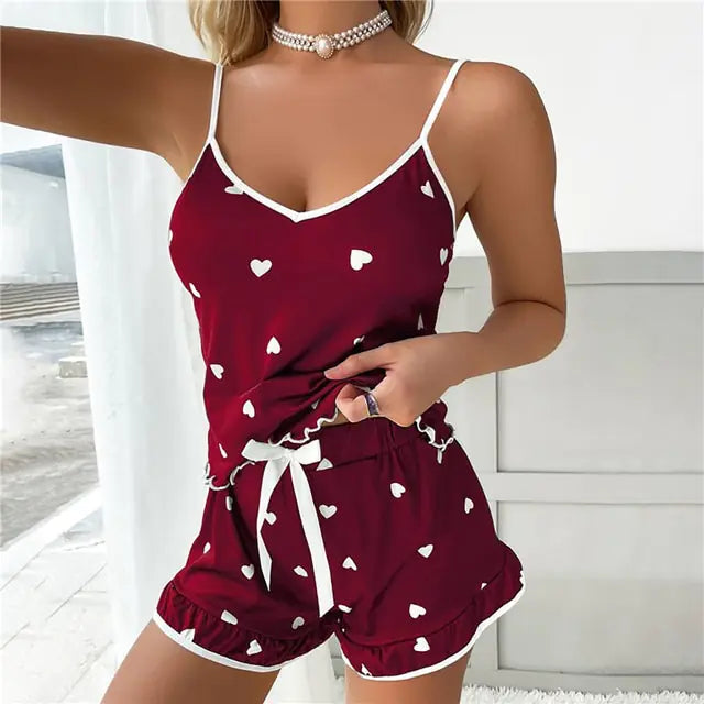 Print Pajama Set