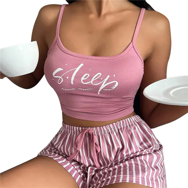 Print Pajama Set