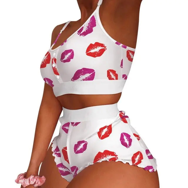 Print Pajama Set